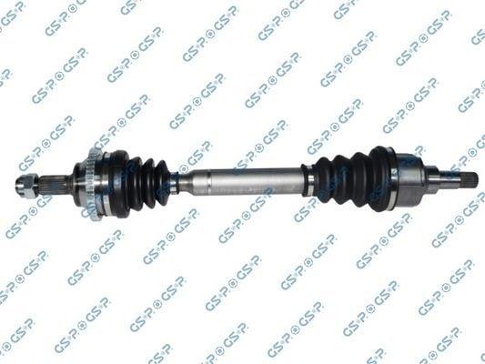 GSP Left Complete Axle for P206 - Quality Build — Axles, CV Joints & Boots