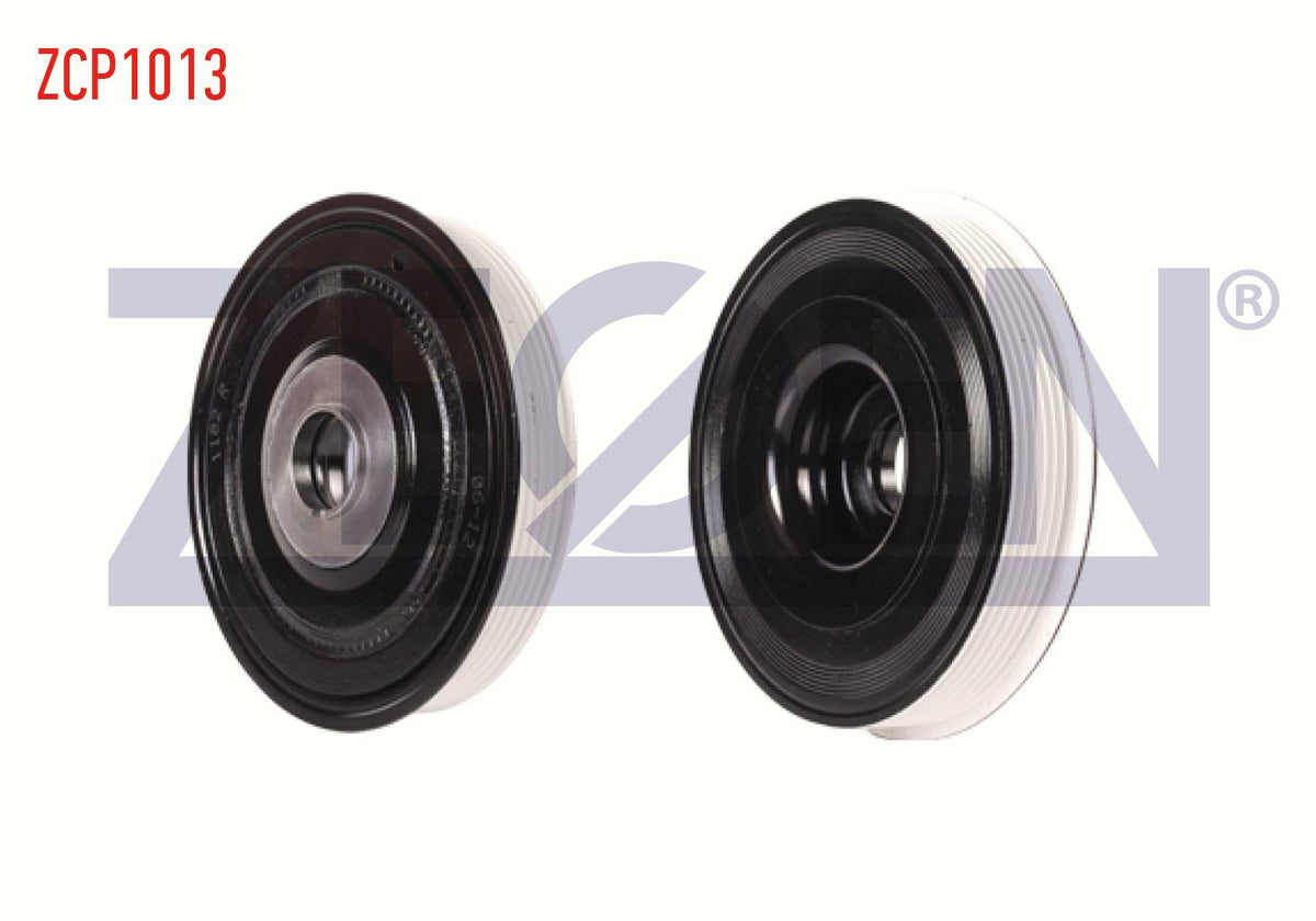 Zegen ZCP1013 Crankshaft Pulley Diameter 162mmpeugeot 206 1.4 HDi-1.6 HDi 1998-2006 / 307 1.6 HDi 2000 — Pulleys & Tensioners