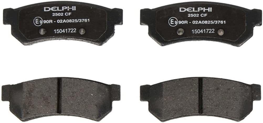 Delphi LP2502 Rear Brake Pad Chevrolet Lacetti/Nubira 05-12 1.4/1.6/1.8/2.0 — Brake Pads