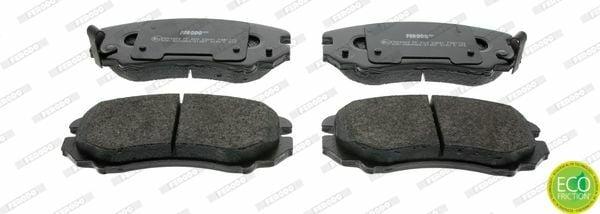 FERODO FDB1733 Front Brake Pad Set - Reliable Stopping Power — Brake Pads