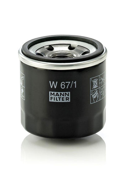 Mann W67-1 Oil Filter Renault Dokker/Duster/Lodgy 1.6 Micra/Juke 1.2 — Oil Filters