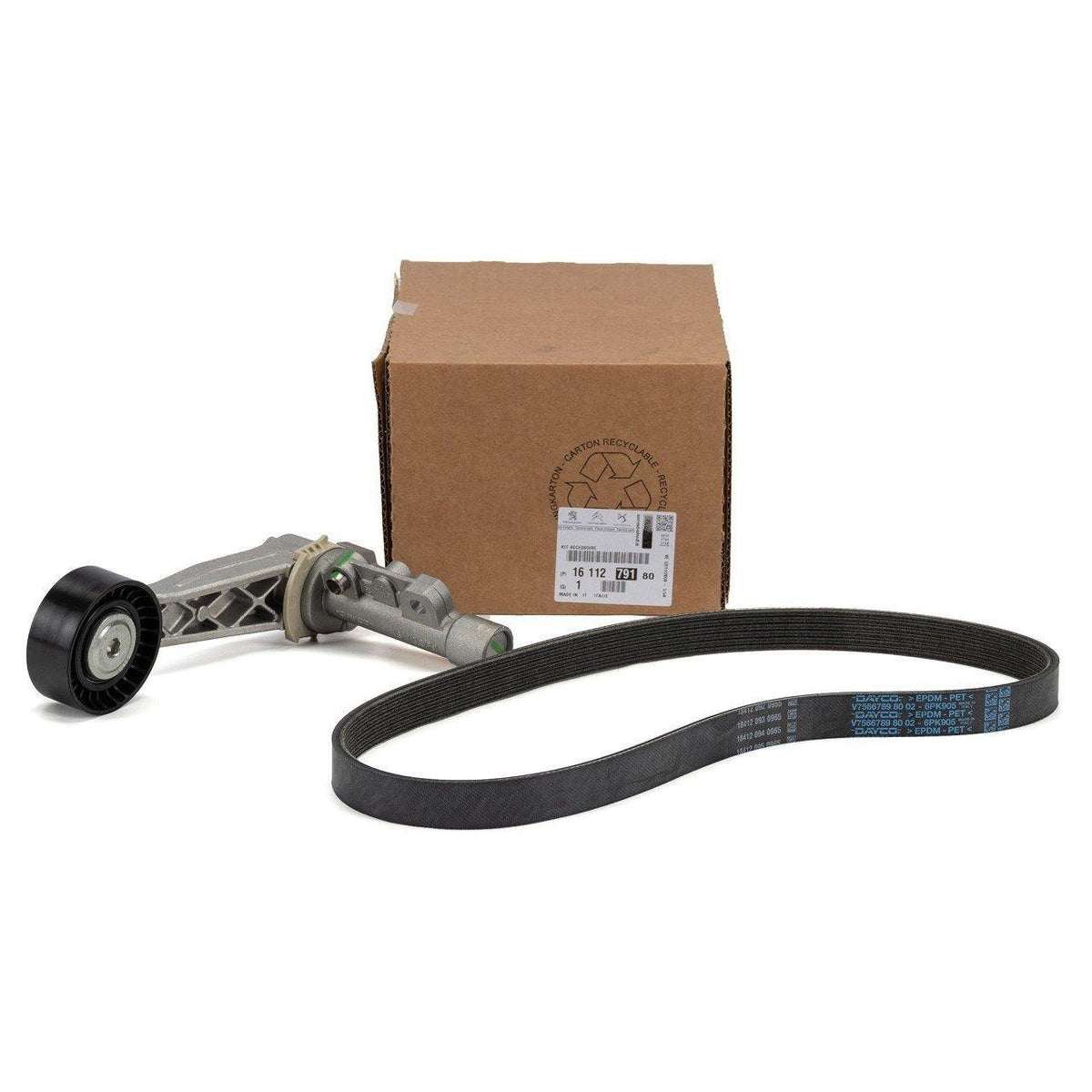 Peugeot 5008 V Belt Tensioner / Original V-Belt Set for 1.6L Engines — Pulleys & Tensioners