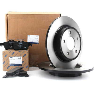 Ford Focus 2011-2018 Rear Brake Disc Ve Brake Pad Set Ford Genuine — Auto Parts Hall, Brake Pads