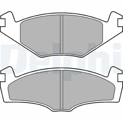 Delphi LP979 Brake Pads for Volkswagen Polo Classic & Coupe