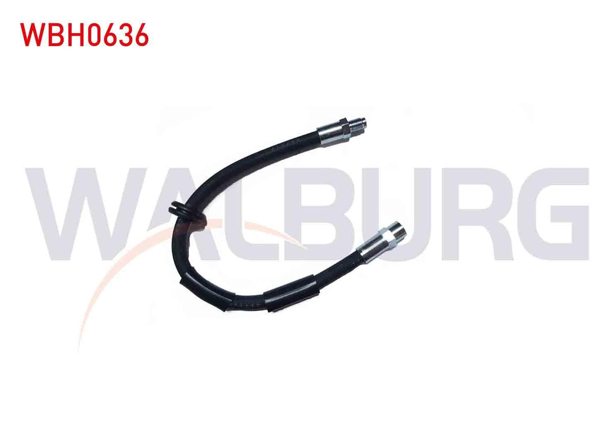 WALBURG WBH0636 Brake Hose Front Left-Right 420mm BMW 5 Series (E34) 1987-1995 | Set of 2