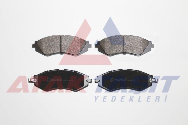 AP 05P682 Brake Pad Front with Wear Indicator Chevrolet Rezzo 2000-2008 / Lacetti (J200) 2006-2012 / Daewoo Lega — Brake Pads