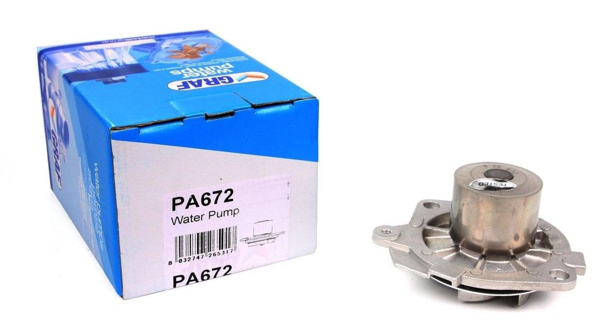 GRAF PA672 – Opel Zafira B 1.9 Diesel Water Pump — Water Pump & Thermostat