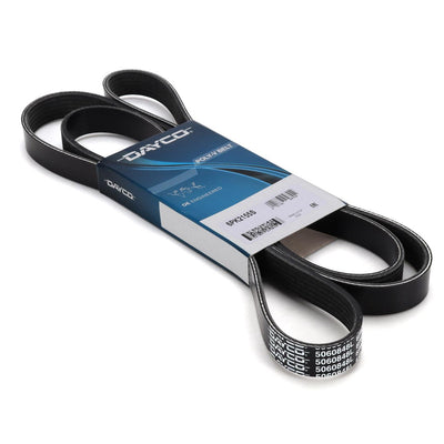Dayco 6PK2155S Belt (Mercedes M111 with A/C) 6Pk2155 (Volkswagen: Lt28 35 01-06 02-06) — Belts