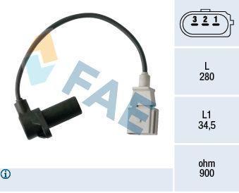 FAE 79479 Crankshaft Speed Sensor Porsche Touareg 03-12 Q7 07-15 Cayenne 3.0 TDI CASB