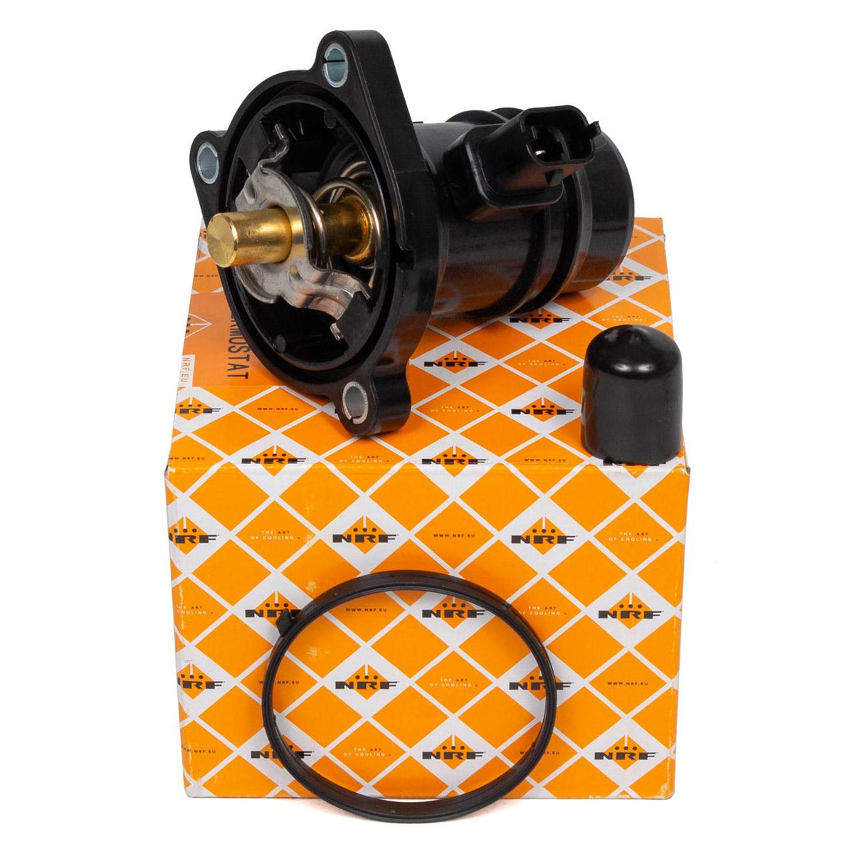NRF 725024 Thermostat Complete (103 °C) Aveo/Cruze/Adam/Astra J/Corsa D E/Meriva B 1.2/1.4 Benz — Water Pump & Thermostat