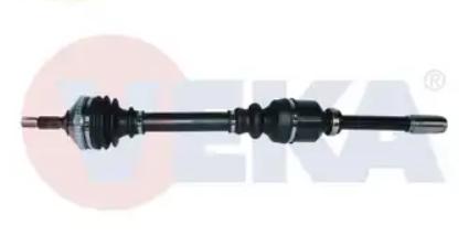 Veka Peugeot 206 1.4 i Gasoline Automatic Right Axle Absli Aftermarket — Axles, CV Joints & Boots
