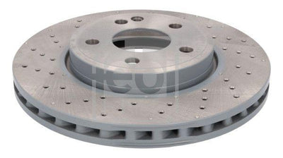 Febi Bilstein 44188 Brake Disc Front Mercedes W176/W242/W246/C117/X117/X156 Drilled Set of 2 — Brake Rotors & Drums