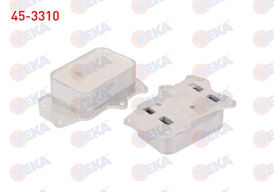 Veka 45-3310 Oil Cooler Single Peugeot 2008 I-II, 208 I-II and 13 more models — Oil System