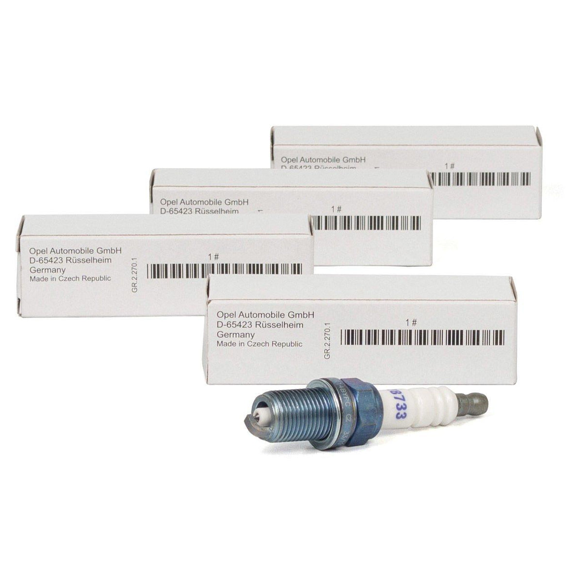 General Motors Chevrolet Trax 1.4 Turbo Spark Plug Set - Original Iridium — Coils & Plugs