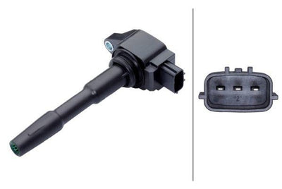 Hella 5DA358168-021 Ignition Coil Compatible with Dacia Logan, Dacia Captur and 1 more — Coils & Plugs