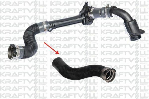 KRAFTVOLL Turbo Hose - Compatible with Renault Megane III 1.5 dCi & Renault Fluence 1.5 dCi — Turbo & Supercharger