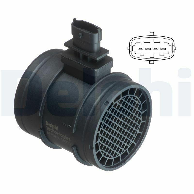 Delphi AF10378 Air Flow Meter - Compatible with 07-Ducato 2.2-3.0 Mjet — Engine Management Sensors