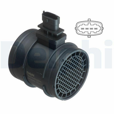 Delphi AF10378 Air Flow Meter - Compatible with 07-Ducato 2.2-3.0 Mjet — Engine Management Sensors