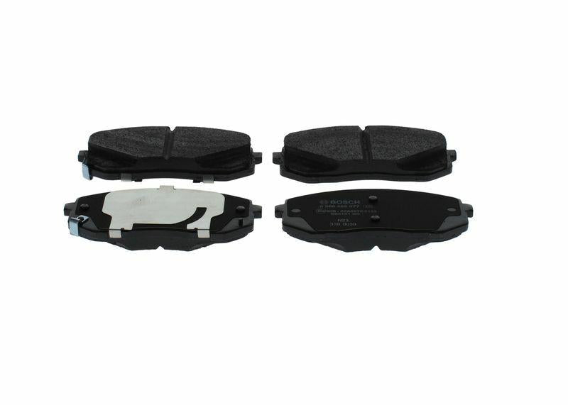 Bosch 0986460077 Front Brake Pads Low Metallic Material Compatible with Hyundai Tucson, Hyundai Sportage