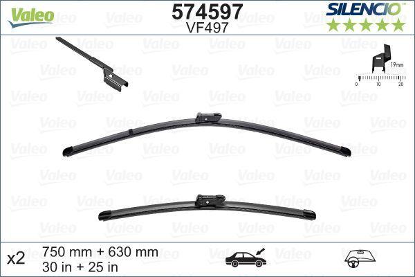 VALEO Wiper Blade Set — Wipers