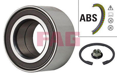 Fag 713678100 Wheel Bearing Front Ford Fiesta Cb1 V Cbk Focus Cak B-Max Courier +ABS — Wheel Bearings