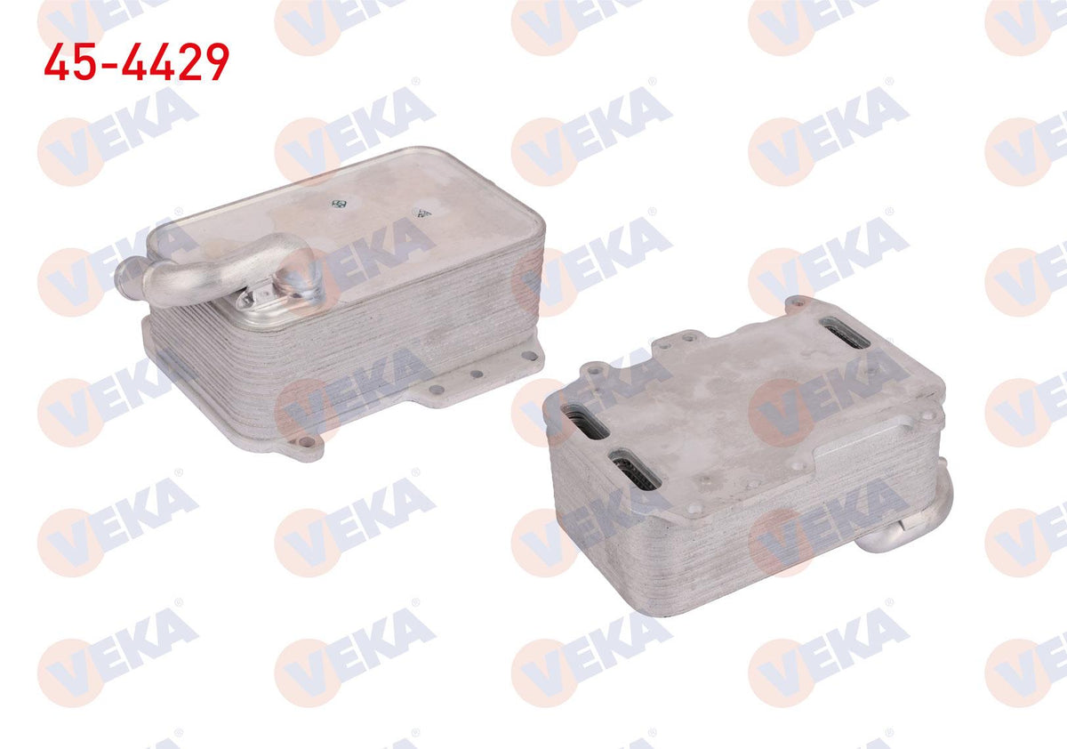 Veka 45-4429 Oil Cooler Single VW Touareg (7P5) 3.0 TDI V6 2010-2018 / Audi Q7 (4Lb) 3.0 TDI 2010-2016 / A6 (4G2 — Oil System