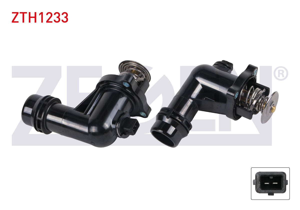 Zegen ZTH1233 Thermostat Complete Electric 105 C BMW 3 Series (E46) 316 i-318 i 1998-2005 — Water Pump & Thermostat