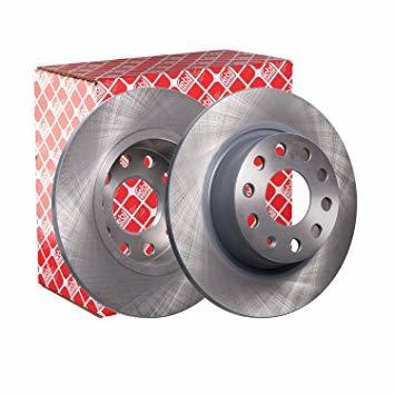 FEBI Rear Brake Disc Kit for Volkswagen Golf 7 — Brake Rotors & Drums