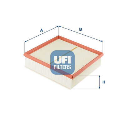 Ufi 30.595.00 Air Filter 13-A-Series (A180-A200) B-Series (B180-B200) — Air & Cabin Filters