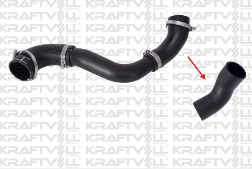 İbraş 19897 Ford Kuga 2013-2019 2.0 TDCi Intercooler Hose (Turboya Giren) — Turbo & Supercharger