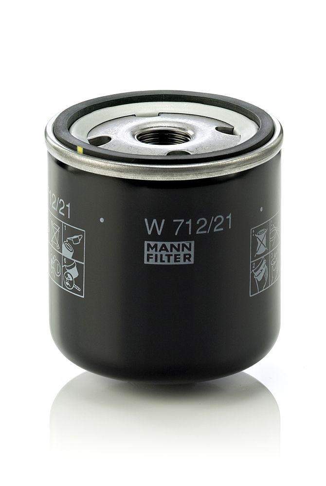 Mann W 712/21 Oil Filter Case Ih Farmall 55A 2012 — Oil Filters