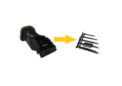 İthal 13417612 Opel Astra J Right Corner Ventilation Muzulu Perdesi Aftermarket — Heater & Blower