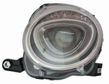 DEPO Motorized Left Headlight for Fiat 500 2015 — Headlights