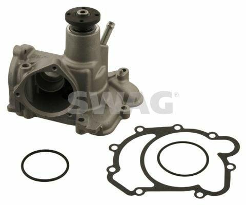 SWAG Water Pump 10150065 - Metal Construction for Mercedes Benz W124, W210 and 2 more models — Water Pump & Thermostat