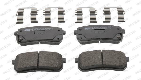 FERODO FDB4114 Brake Pad Set for Hyundai Kia Carnival 2.9 H1 — Brake Pads