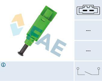 FAE 24774 Clutch Pedal Switch Touareg Cayenne Q7 Amarok 16- 3.0 TDI DDXA AGG AKR ATU AWF AWG Green