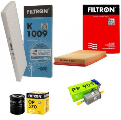 Filtron Opel Vectra B 1.6 / 2.0 Gasoline Engine Maintenance Filter Kit — Fuel Delivery