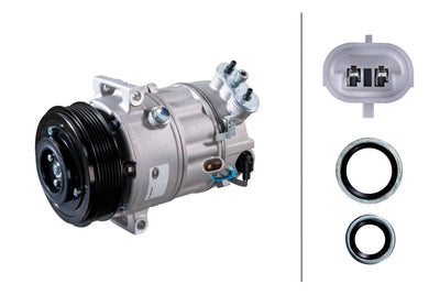 Hella 8FK366200-361 A/C Compressor Opel Insignia A 09 > A20dth /Dtc /Dtr