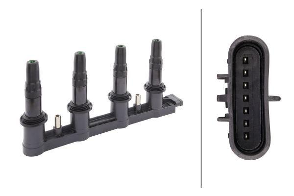Hella 5DA358000-241 Ignition Coil Opel Astra J Mokka Insignia A Chevrolet Aveo Cruze T300 Trax A16XER B16LES — Coils & Plugs