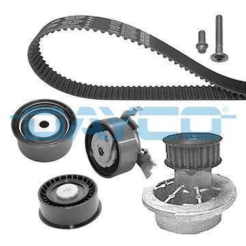 Dayco KTBWP2520 Timing Belt Kit + Water Pump Astra F Corsa B Vectra B X14xe X16xel C16xe X16xe X18x — Water Pump & Thermostat