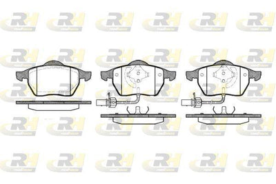 ROADHOUSE 2390.22 Brake Disc A4 Berlina 8Ec Avant 8Ed 11 04-10 — Brake Rotors & Drums