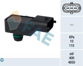 FAE 15127 Map Sensor Opel Corsa D Z10xep Z12xep Z14xep