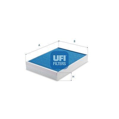 Ufi 34.140.00 Cabin Air Filter S-Type 2.5 V6 (Aj-V6) 147Kw 200Hp ? 11 /06 — Air & Cabin Filters