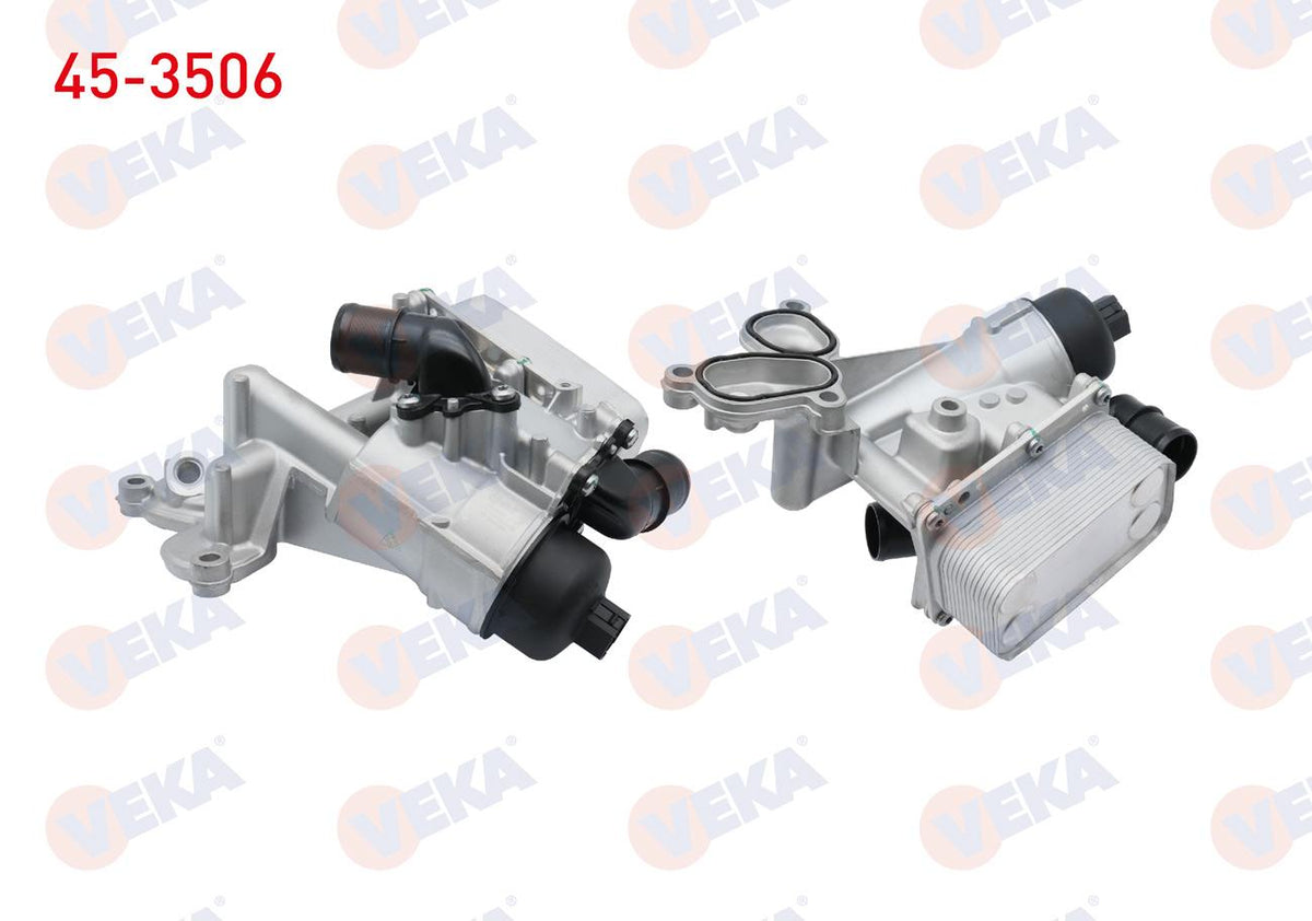 Veka 45-3506 Oil Cooler Complete Renault Traffic II 2.0 dCi 2006-2014 / Latitude 2.0 dCi 2011-/ Laguna III 2.0 d — Oil System