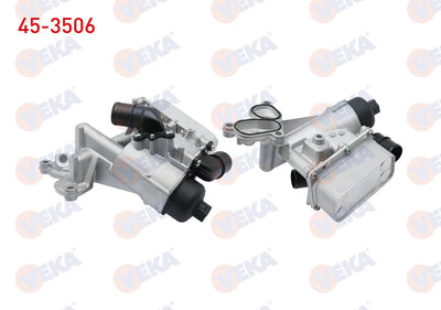 Veka 45-3506 Oil Cooler Complete Renault Traffic II 2.0 dCi 2006-2014 / Latitude 2.0 dCi 2011-/ Laguna III 2.0 d — Oil System
