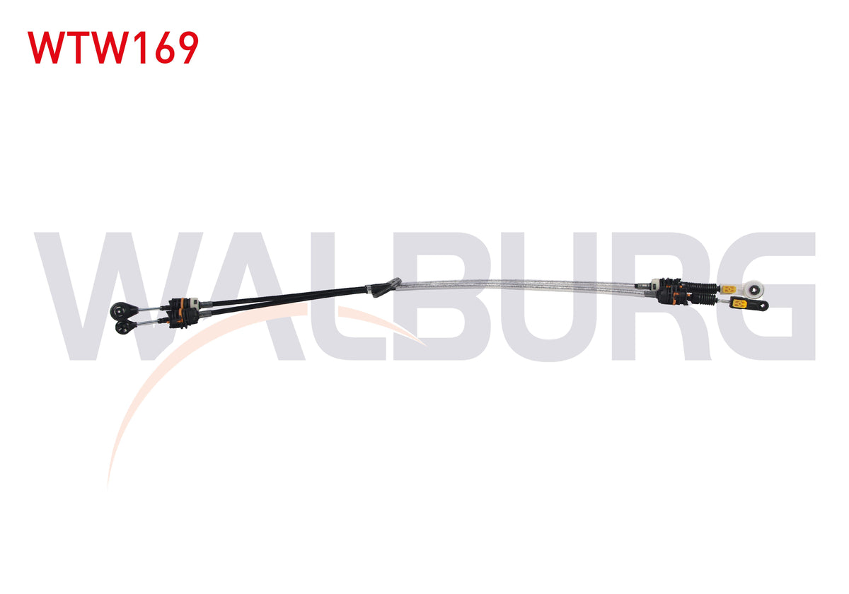 WALBURG WTW169 Gear Cable Ford Mondeo II 2.0i 16V 5 Gear Mtx75 1996-2000 — Transmission Parts