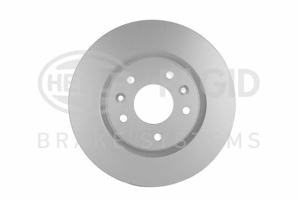 HELLA Pagid Brake Disc 8DD355122-791 - Ventilated Front Discs for Renault Kadjar & Nissan Qashqai — Brake Rotors & Drums