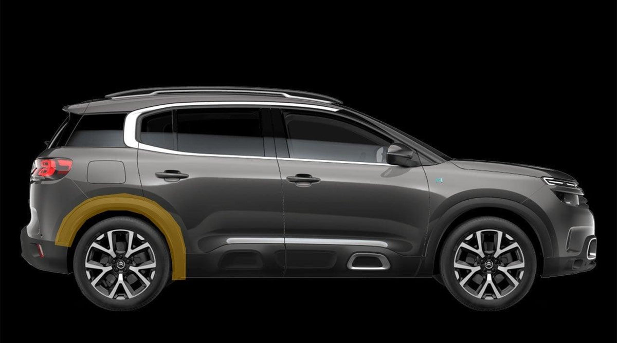 Citroen C5 AirCross Rear Right Fender Liner - Original Replacement for Vehicle Maintenance — Citroën, Panels & Doors