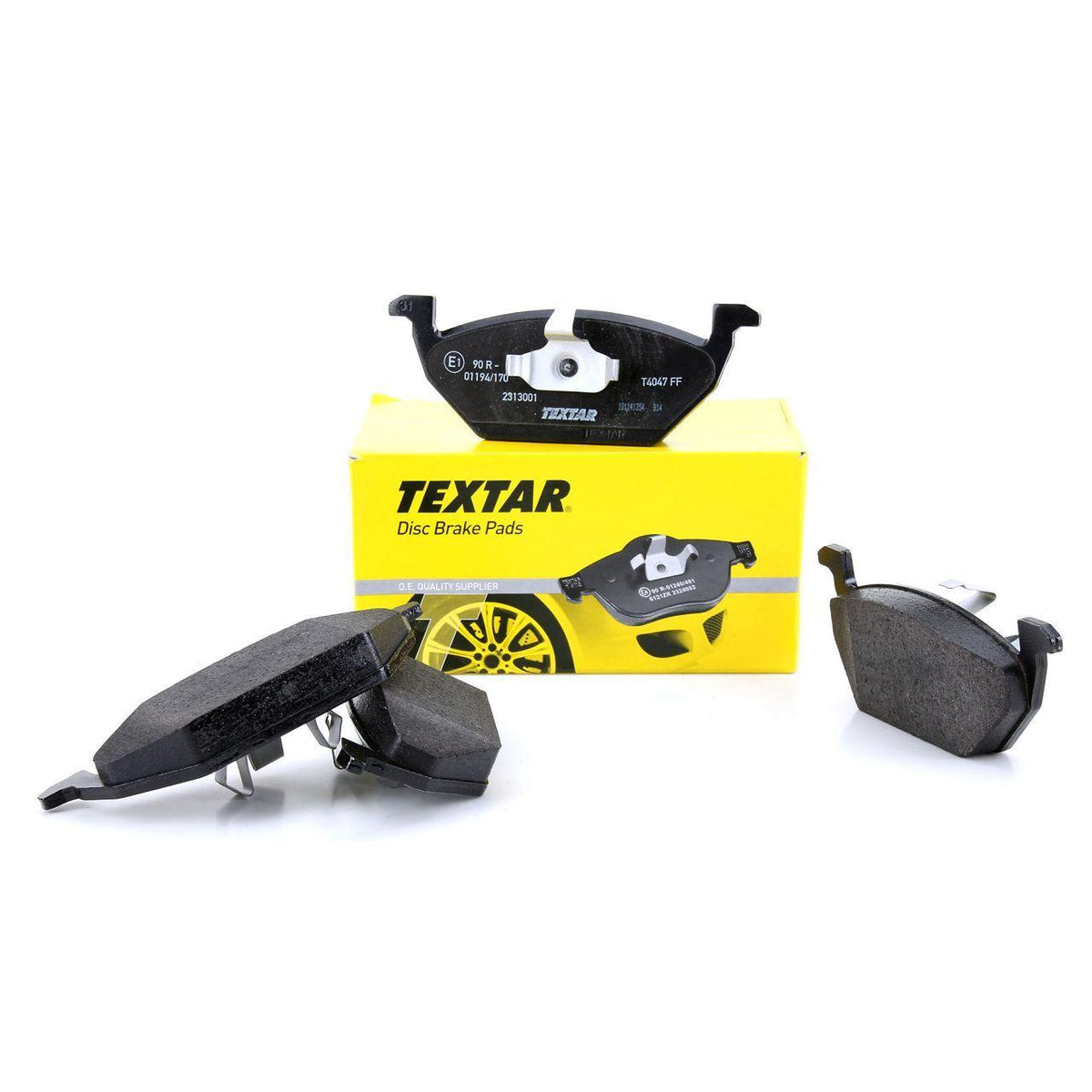 TEXTAR Front Brake Pad Set for Seat Ibiza 2009 Model Onwards — Brake Pads
