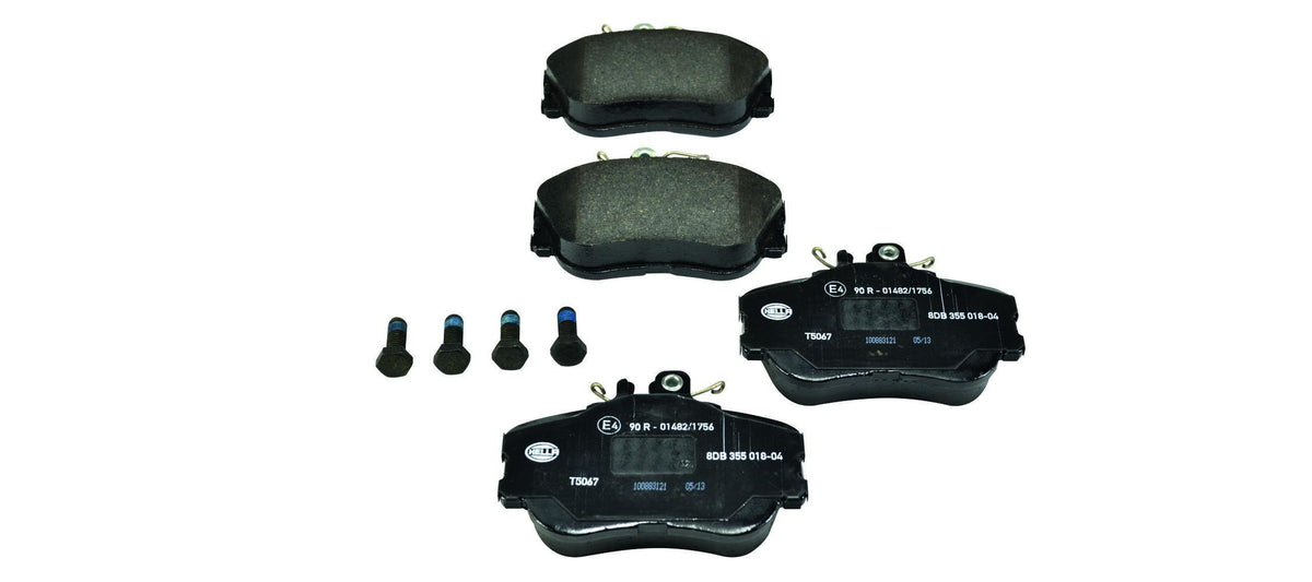 Hella 8DB355018-041 Brake Pad Front C-Class W202 94 > 00 S202 96 > 01 — Brake Pads